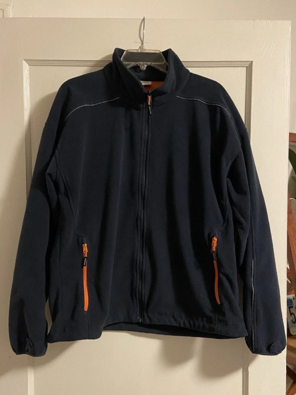 Porsche Design Driver’s Selection Navy Fleece Jacket / Liner Windbreaker Medium